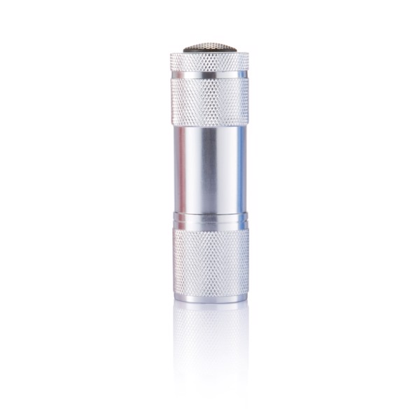 Quattro aluminium torch - Silver