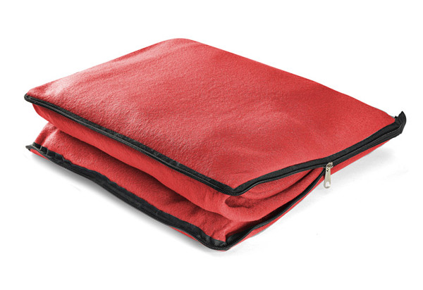 2 in 1 blanket COMBO - red