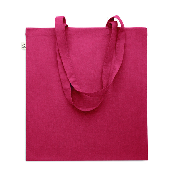 Saco compras algodão reciclado Viveka Colour - Vermelho