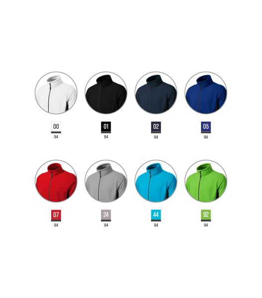 Fleece Pánský Malfini® Frosty - Bílá / 4XL