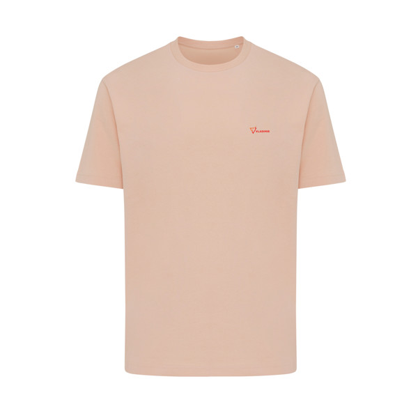 Iqoniq Teide recycled cotton t-shirt - Peach Nectar / 5XL