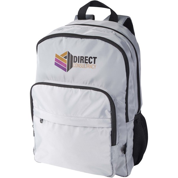 Zaino per portatile da 15" in materiale riciclato certificato GRS Trend Plus - 20L - Grigio