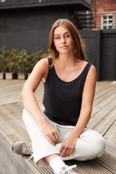 Women's Tank Top - Solid White / L