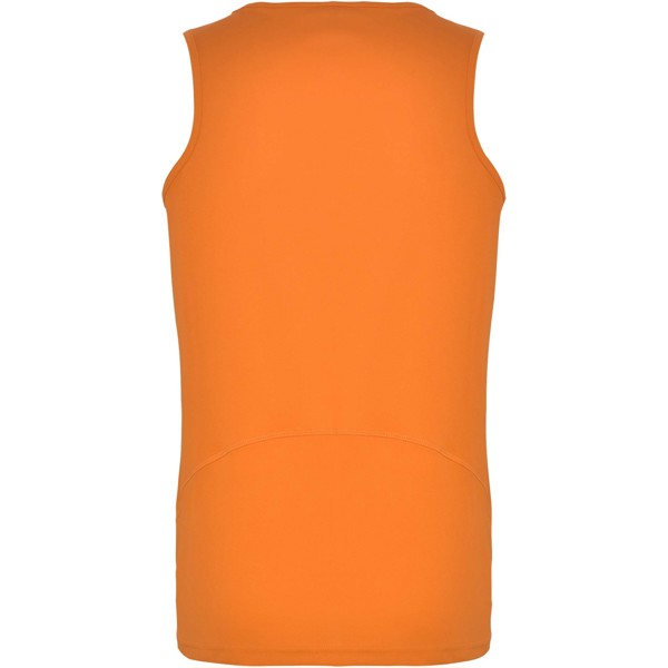 Canotta sportiva da bambino da 140 g/m² Andre - Arancione fluo / 7/8