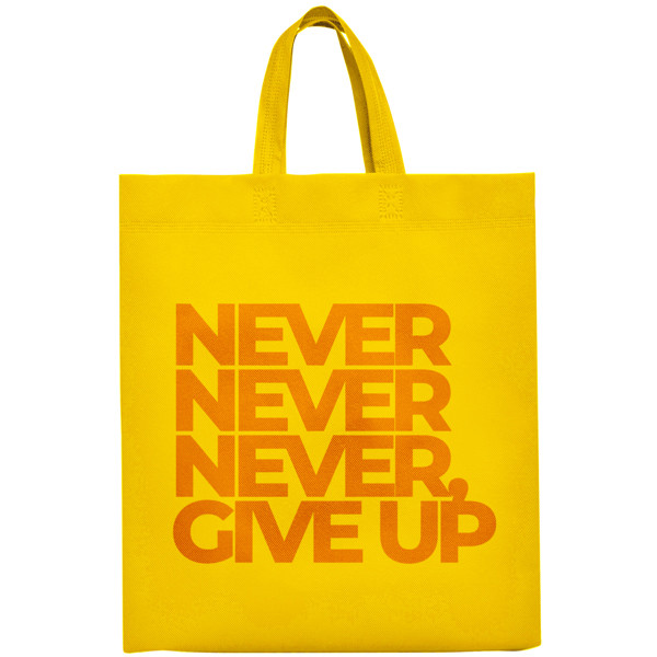 Bolsa Non Woven Lake 40X35x12  - BLANCO / 40x35x12cm
