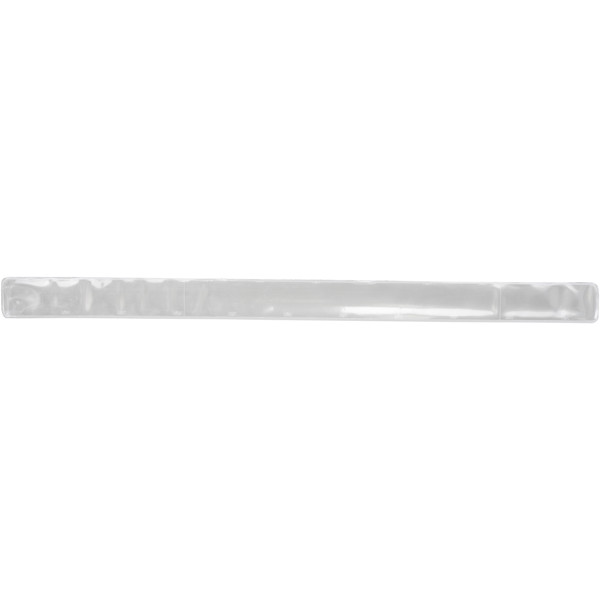 RFX™ Johan 38 cm reflective safety slap wrap - White