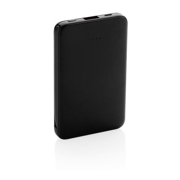 Xd Collection powerbank 3v1 kabli, 5000 mAh - Črna