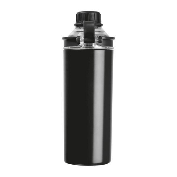 Dvojstenná fľaša Monza 500 ml - Čierna