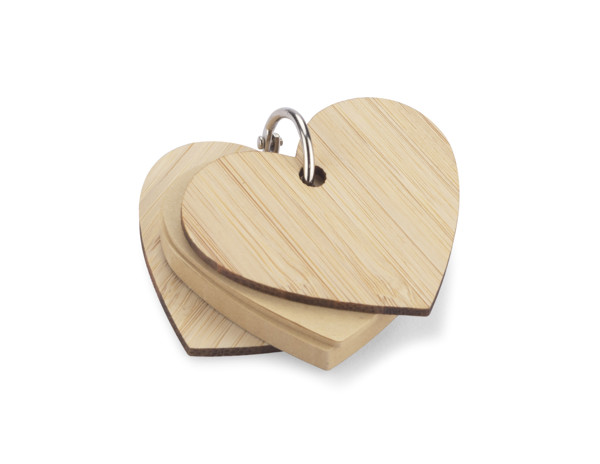 Sticky notes with key ring LOVA