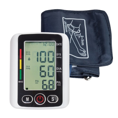 MONITORED PRECISION BLOOD PRESSURE METER FOR ARM "ACCURACY"