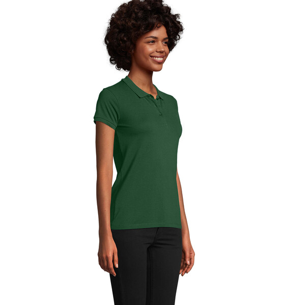 PLANET WOMEN polo 170g - Verde Garrafa EscuroXS