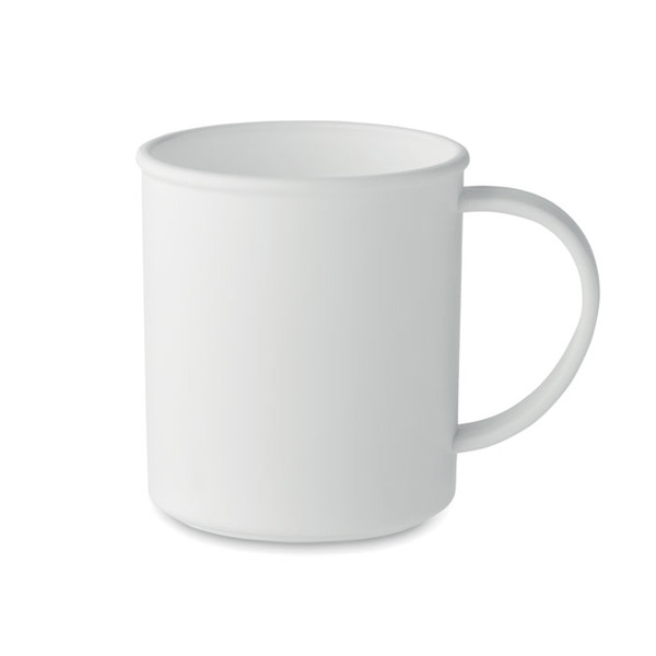 Caneca vintage PP 300 ml Alas - Branco