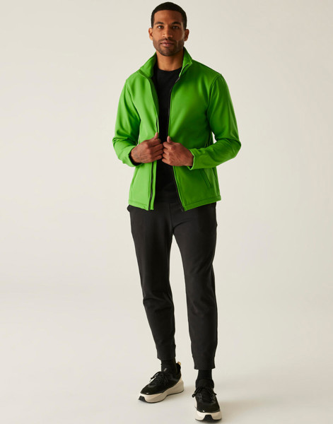 Ablaze Printable Softshell - Black / Black / 2XL