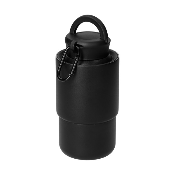 Tasse En Acier Inoxydable Avec Mousqueton « Trail »