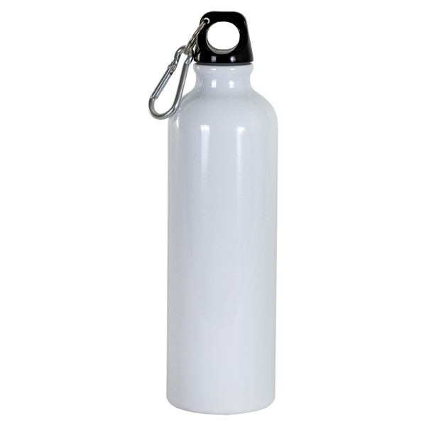 Sublimating Aluminum Bottle With Carabiner. 750Ml