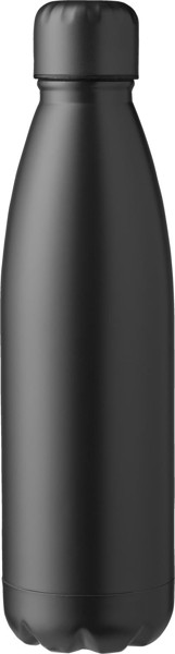 Fľaša z nehrdzavejúcej ocele (750 ml) Makayla - Čierna