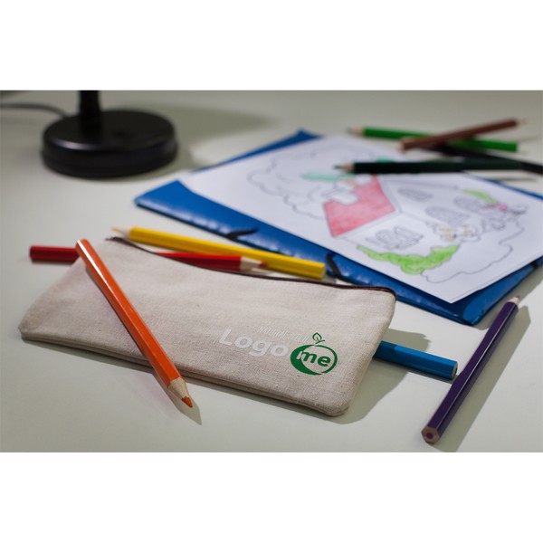 Damascus pencil holder