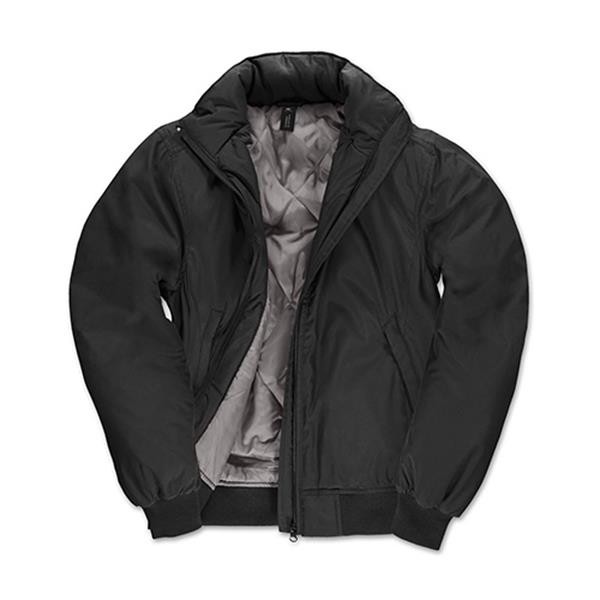 Casaco Crew Bomber Women - Poliéster Pongee - Cinza Escuro / XS