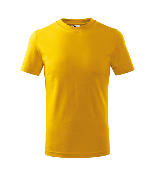 Tričko Dětské Malfini® Basic - Žlutá / 146 cm/10 let
