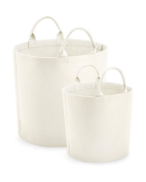 Felt Trug - Soft White / S