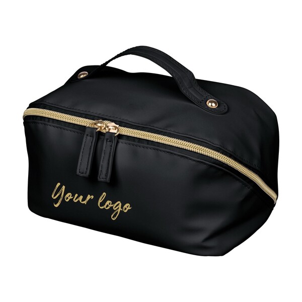 Necessaire pessoal em PU reciclado Alon - preto