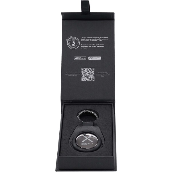 SCX.design A12 round smart tag with keychain