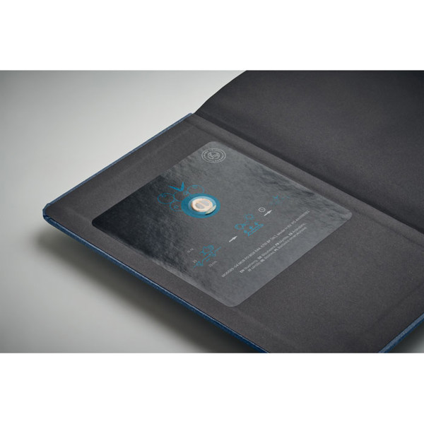 Grow notebook A5, 184 recycled pages - Blue