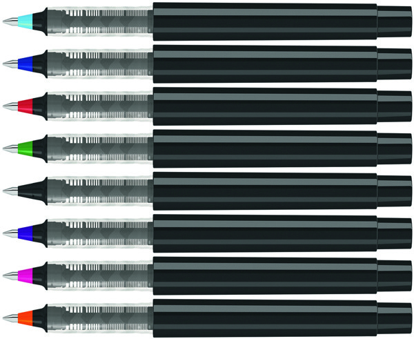 RECYCLED PET PEN PRO R - BLACK