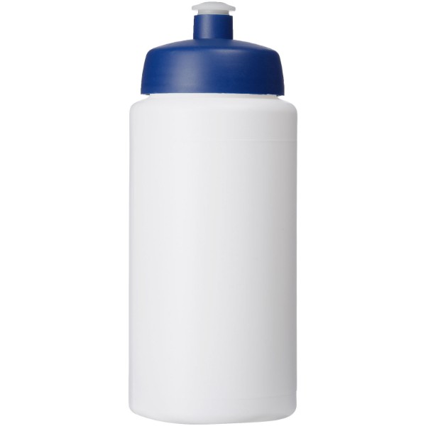 Bouteille de sport Baseline® Plus 500ml couvercle sport - Blanc / Bleu