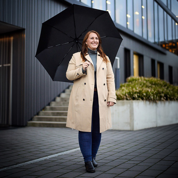 Golf pocket umbrella FARE® BlackShield Case Edition