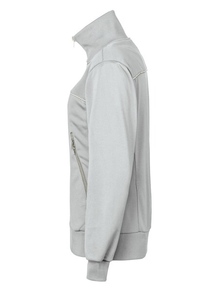 Printer Field lady sweater Lt grey / Lime XXL