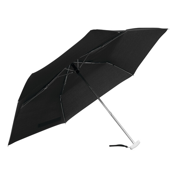 Super Slim Mini Pocket Umbrella Flat - Black