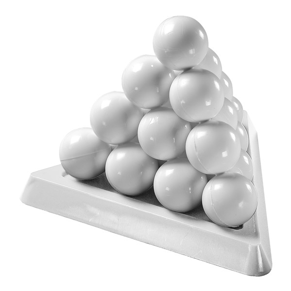 Knobelspiel "Classic-Pyramide" - Weiß