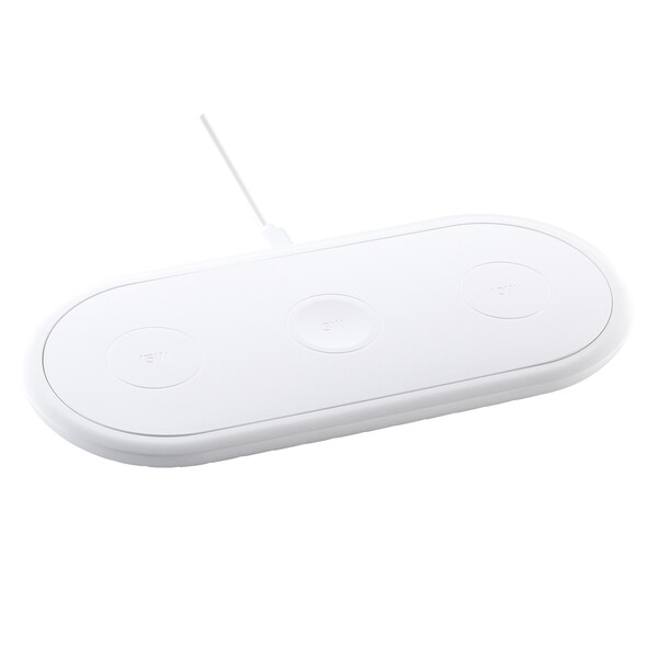 3-en-1 Chargeur sans fil rapide CALSLEY - blanc