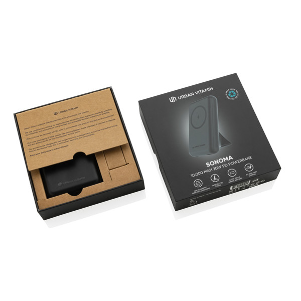 Urban Vitamin Sonoma powerbank 10000mAh, 10W brezžično