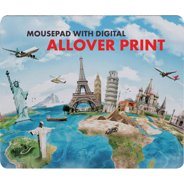Sublimation mousepad CLEMENTINA - White