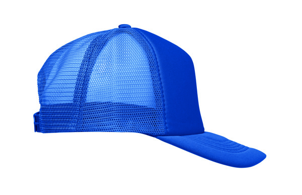 Cappello trucker a 5 pannelli Bubble - Blu Royal