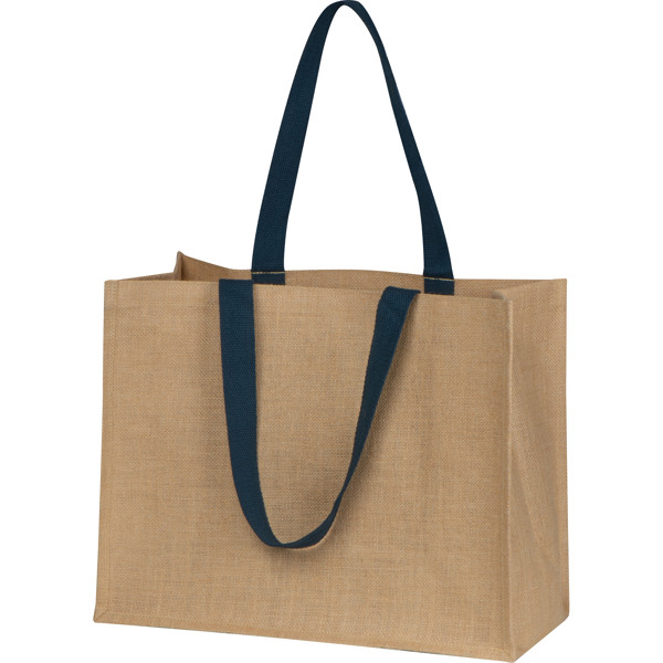 Jute bag FERNANDA - Darkblue