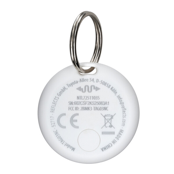 2-in-1 Locator Tag NEONELLA - blanc