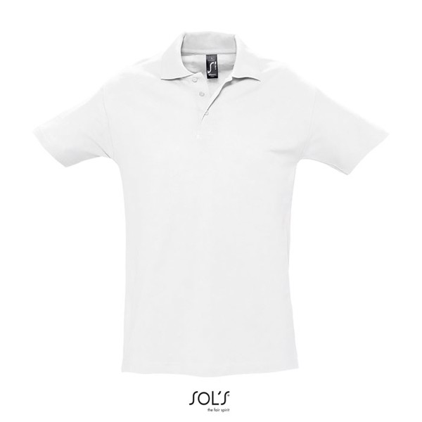 SPRING II MEN Polo 210g - White / 5XL