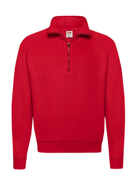 Classic Zip Neck Sweat - Deep Navy / S