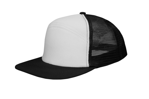 4159 - baseball cap - white/black