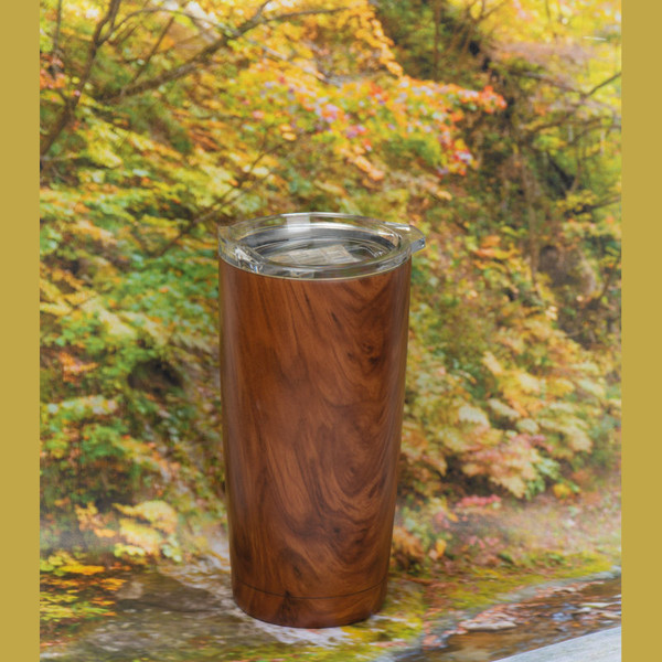 Stainless Steel Mug with Wooden Finish Costa Rica
