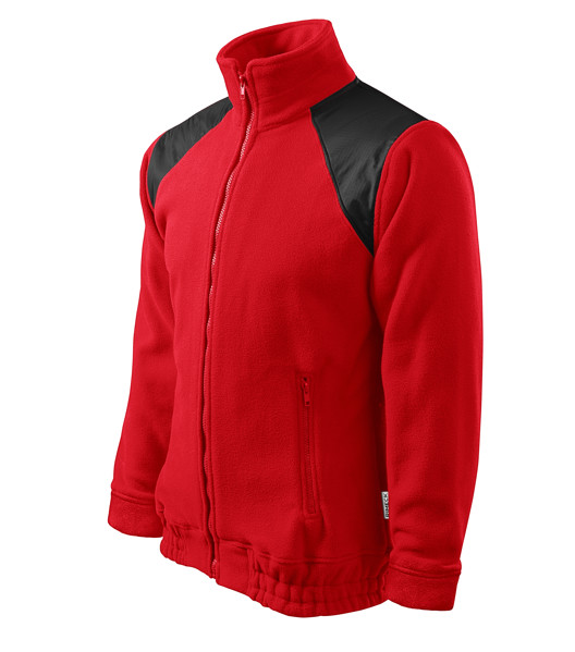Fleece Unisex Rimeck® Jacket Hi-Q - Červená / S
