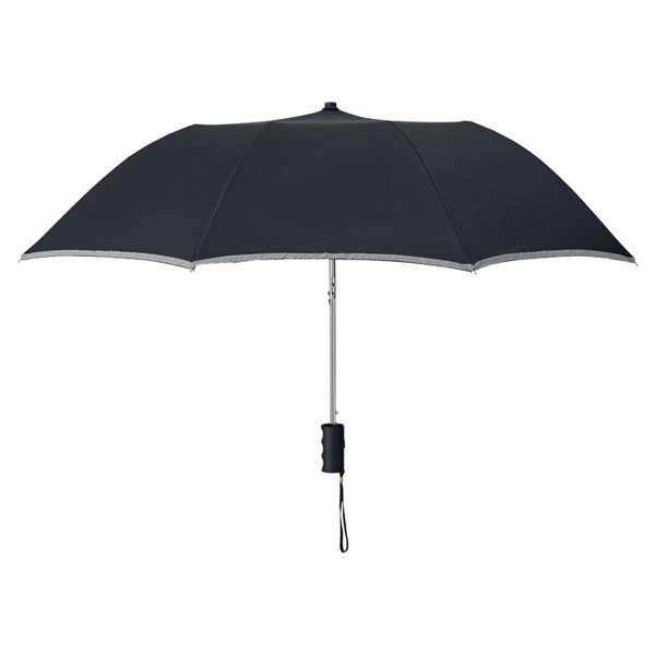 Parapluie pliable 53 cm Neon - Noir