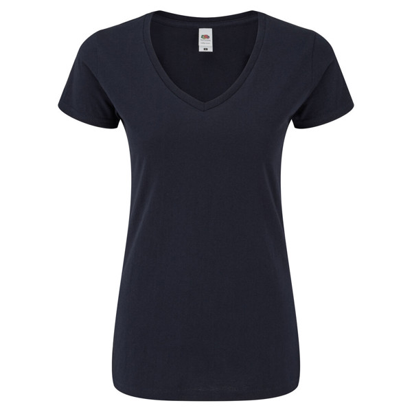 Camiseta Mujer Color Iconic V-Neck - Negro / M