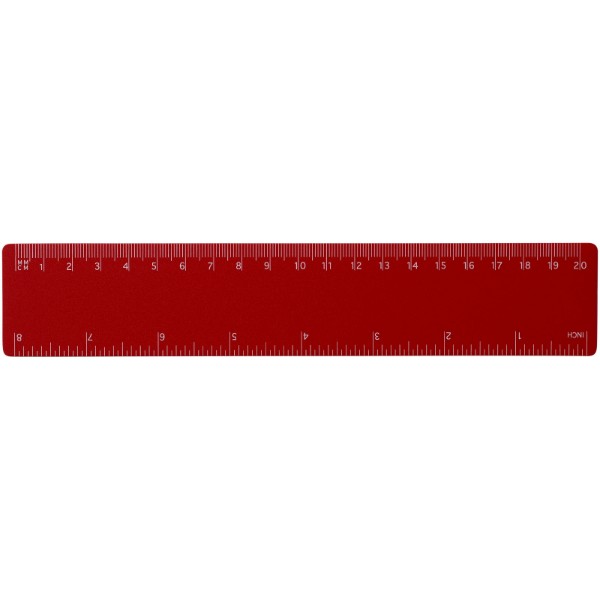 Linijka Rothko PP o długości 20 cm - Czerwony