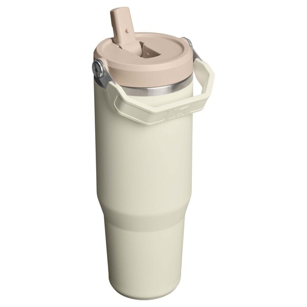 Stanley IceFlow™ 2.0 890 ml insulated stainless steel tumbler with flip straw - Cream