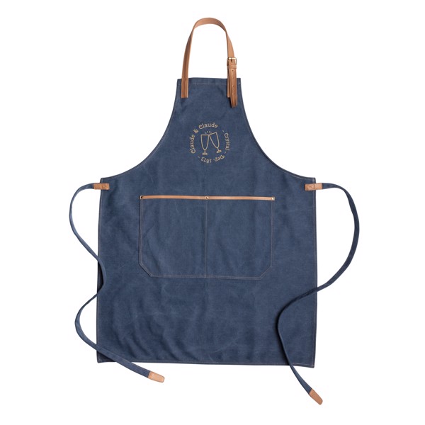 XD Collection chef apron canvas 16oz, 900x700mm - Blue
