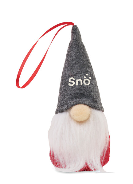 Felt gnome tree hanger Frosty Tree - Grey
